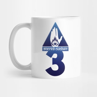 Sacred Numbers, 3 Mug